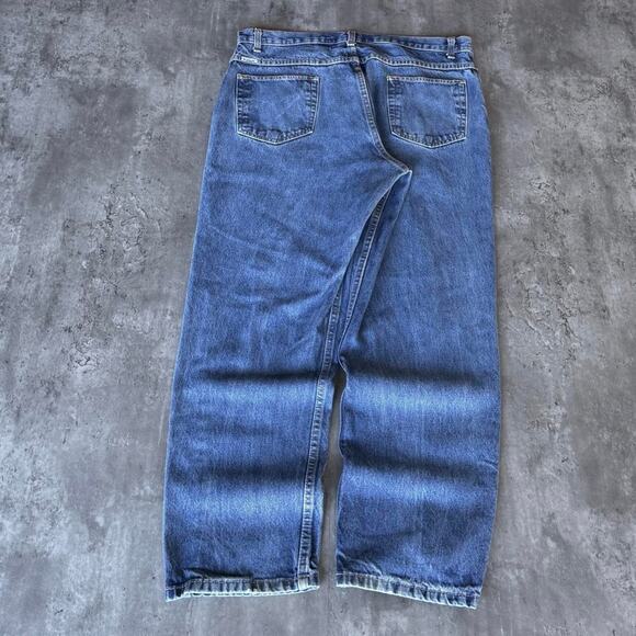 Vintage Y2K Wearguard Essential Medium Wash Baggy Denim Jeans - Picture 2 of 4